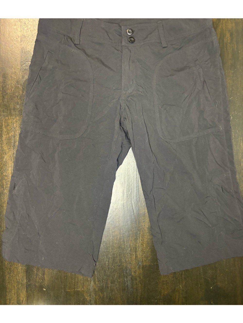 Patagonia Crops Black Size 4 With Beltloops